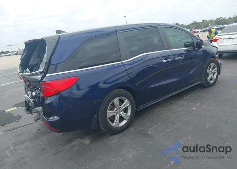 2019 Honda Odyssey Ex-L из США, поврежденный, VIN 5FNRL6H77KB053592